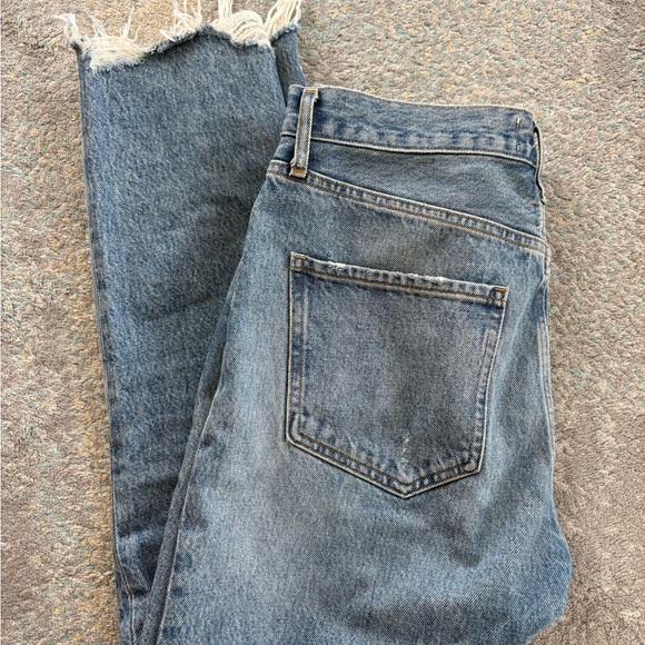 Agolde Riley High Rise Jeans - Picture 5 of 7